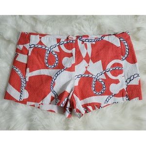 Lilly Pulitzer Liza Booze Cruise Cotton Shorts
